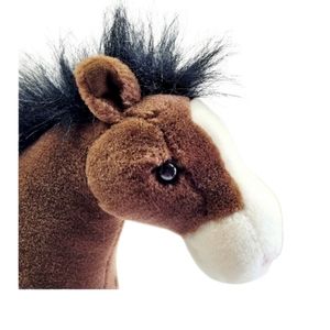 Gund Brown & White Clydesdale Horse  Clyde 42985